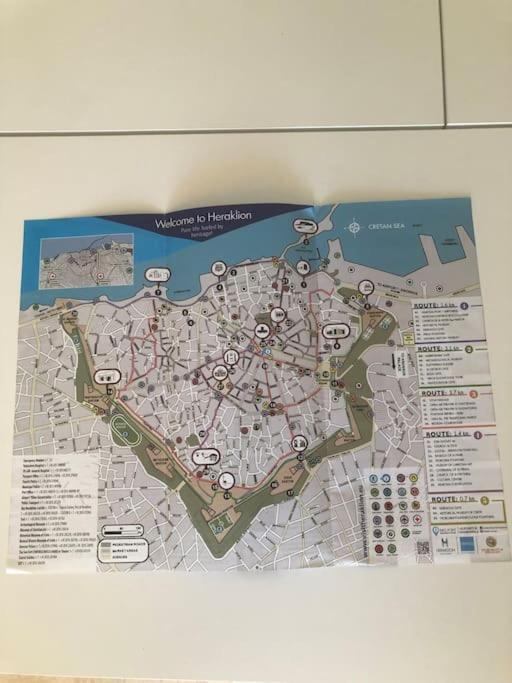 Εα City Skyline Veranda Apartment Heraklion  ภายนอก รูปภาพ